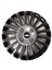 Chevrolet Rezzo 15'' Inç Gri - Siyah 4'lü Set Jant Kapağı Çelik Jant Görünümlü 1