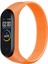 Xiaomi Mi Band 5-4-3 Nylon Kayış Kordon Turuncu 1