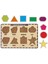 Ahşap Bul Tak Eğitici 2 Adet Yapboz Puzzle Seti 3