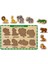 Ahşap Bul Tak Eğitici 2 Adet Yapboz Puzzle Seti 3