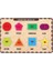 Ahşap Tutmalı Eğitici 2 Adet Yapboz Puzzle Seti 4