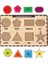 Ahşap Tutmalı Eğitici 2 Adet Yapboz Puzzle Seti 3