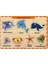 Ahşap Tutmalı Eğitici 2 Adet Yapboz Puzzle Seti 3