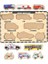 Ahşap Tutmalı Eğitici 2 Adet Yapboz Puzzle Set 3