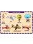 Ahşap Tutmalı Eğitici 2 Adet Yapboz Puzzle Set 4
