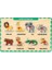 Ahşap Tutmalı Eğitici 2 Adet Yapboz Puzzle Seti 2