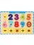 Ahşap Tutmalı Eğitici 2 Adet Yapboz Puzzle Seti 4
