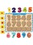 Ahşap Tutmalı Eğitici 2 Adet Yapboz Puzzle Seti 5