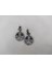 Otantik Osmanlı Motifli Swarovski Taşlı Işıltılı Hürrem Sultan Modern Eskitme Küpe 1