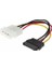 Sata Molex Sata Power Molex Sata Power Güç Kablosu 4 Pin 15PIN Molex 1