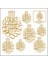 7319G Gold Transfer 16 x 16 cm 1