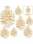 7319G Gold Transfer 16 x 16 cm 2