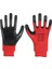 Safety Nitril Iş Eldiveni Kırmızı Siyah 12 Çift 10 No 1