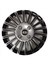 Kia Rio 15'' Inç Gri - Siyah 4'lü Set Jant Kapağı Çelik Jant Görünümlü 1