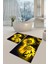 Yıkanabilir Kaymaz Dot Taban 2'li Banyo Paspası ( 50CM x 60CM - 60CM x 100CM) MNP1036 1