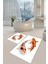 Yıkanabilir Kaymaz Dot Taban 2'li Banyo Paspası ( 50CM x 60CM - 60CM x 100CM) MNP1063 1
