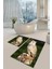 Yıkanabilir Kaymaz Dot Taban 2'li Banyo Paspası ( 50CM x 60CM - 60CM x 100CM) MNP1072 1