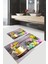 Yıkanabilir Kaymaz Dot Taban 2'li Banyo Paspası ( 50CM x 60CM - 60CM x 100CM) MNP1110 1