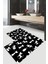 Yıkanabilir Kaymaz Dot Taban 2'li Banyo Paspası ( 50CM x 60CM - 60CM x 100CM) MNP1154 1