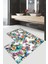 Yıkanabilir Kaymaz Dot Taban 2'li Banyo Paspası ( 50CM x 60CM - 60CM x 100CM) MNP1185 1