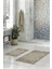 Yıkanabilir Kaymaz Dot Taban 2'li Banyo Paspası ( 50CM x 60CM - 60CM x 100CM) MNP3082 1