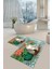 Yıkanabilir Kaymaz Dot Taban 2'li Banyo Paspası ( 50CM x 60CM - 60CM x 100CM) MNP1018 1