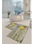Yıkanabilir Kaymaz Dot Taban 2'li Banyo Paspası ( 50CM x 60CM - 60CM x 100CM) MNP1071 1