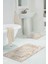 Yıkanabilir Kaymaz Dot Taban 2'li Banyo Paspası ( 50CM x 60CM - 60CM x 100CM) MNP3071 1