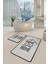 Yıkanabilir Kaymaz Dot Taban 2'li Banyo Paspası ( 50CM x 60CM - 60CM x 100CM) MNP3077 1