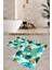 Yıkanabilir Kaymaz Dot Taban 2'li Banyo Paspası ( 50CM x 60CM - 60CM x 100CM) MNP1133 1
