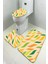Yıkanabilir Kaymaz Dot Taban 3'lü Klozet Takımı (60CM x 100CM - 55CM x 60CM - 47CM x 50CM) MNKZ6087 1
