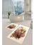 Yıkanabilir Kaymaz Dot Taban 2'li Banyo Paspası ( 50CM x 60CM - 60CM x 100CM) MNP1054 1
