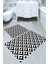 Yıkanabilir Kaymaz Dot Taban 2'li Banyo Paspası ( 50CM x 60CM - 60CM x 100CM) MNP1129 1
