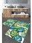 Yıkanabilir Kaymaz Dot Taban 2'li Banyo Paspası ( 50CM x 60CM - 60CM x 100CM) MNP1177 1