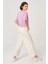 Pembe Modal Crop Basic T-Shirt 2