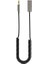 YP04 3.5 mm Spiral Kablosuz Aux Kablo 170 cm Wireless Audio Ses Kablosu Bluetooth V5.1 2