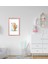 Gift Tatlı Ayıcık Tasarımlı Dekoratif Pembe Ahşap Çerçeveli Çocuk Odası Tablo-1 1