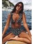 Siyah Beyaz Puantiyeli Bikini Alt Çok Renkli 2