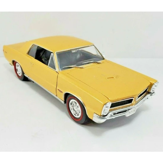 Welly 1965 Pontiac Gto Sarı 1:24 Model Araba