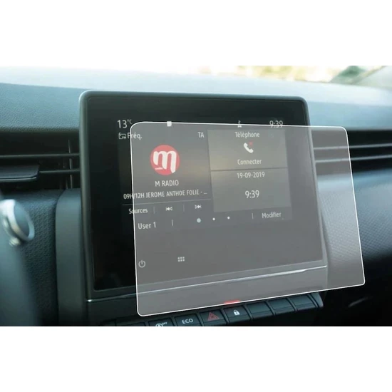 Ael-Tech Renault Clio 5 Easy Link 7.3 inç Navigasyon uyumlu Nano Ekran Koruyucu
