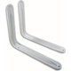 Adilon Metal Boyalı Lüx Beyaz Raf Altı 12X14 (26*33 Cm) - 2 Adet
