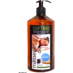 Lavanta Aromalı Softbio Masaj Yağı 1 lt Tüm Cilt Tipleri için Nemlendirici ve Kayganlık Sağlar
