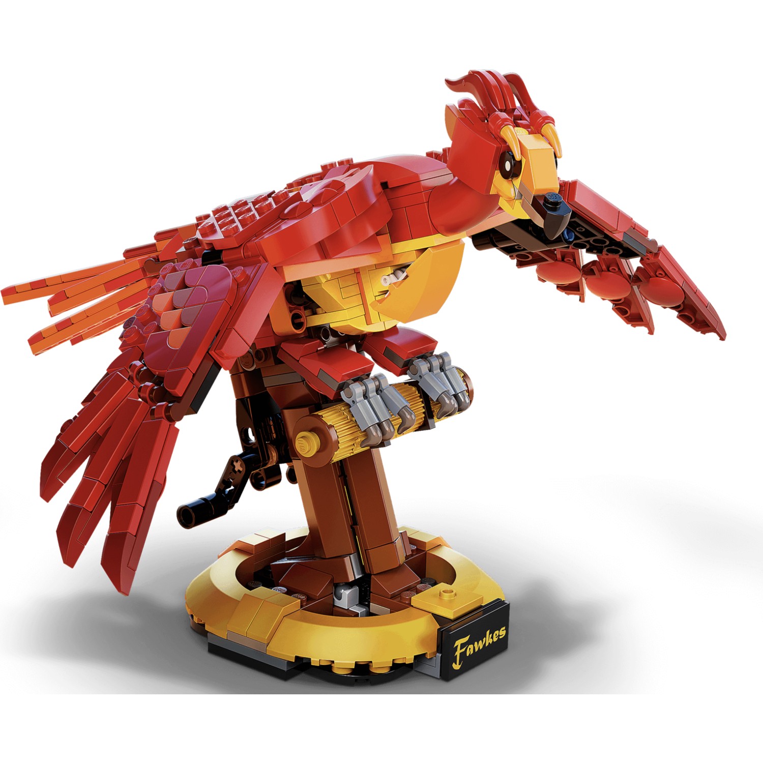 harry potter fawkes lego