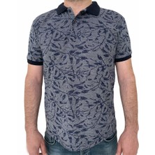 Week Erkek Polo Yaka Desenli T-Shirt