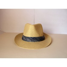 Suyutti Arıcı Store Yeni Sezon Açık Bej Erkek Kovboy Hasır Şapka