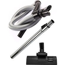 Marketto Philips Fc 9211 Marathon Süpürge Hortumu Başlık Teleskopik Boru Seti (Gri)