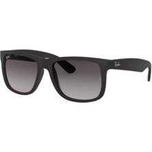 Ray-Ban RB4165 601 8g Erkek Güneş Gözlüğü Siyah Çerçeve ile Füme Organik Cam