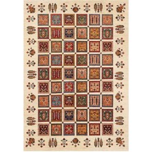 Çam Halı Gloria TD407 Multi Şal Desen Dokuma Saçaklı Kilim