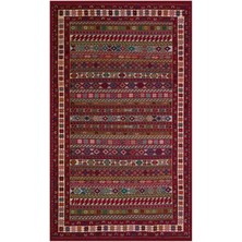 Çam Halı Gloria TD740 Multi Etnik Desen Dokuma Saçaklı Kilim