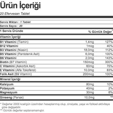 Sunlife Multivitamin&mineral+Ginseng 20 Tablet X2 Adet+Multivitamin&mineral+Koenzim Q10 20 Adet X2 Adet